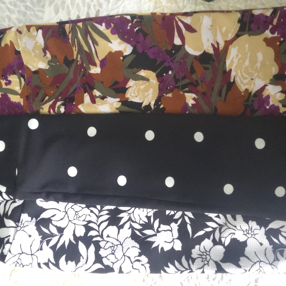 Floral and Polka Dot Fabric Bundle